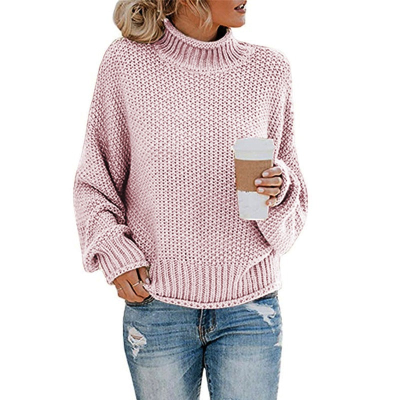 Lumi Women's Oversized Sweater - fabric and finish detail