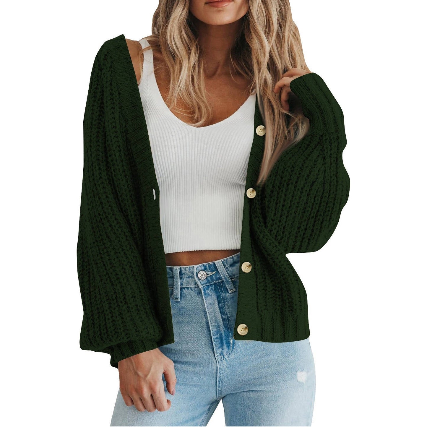 Sable Women's Cardigan - styled view