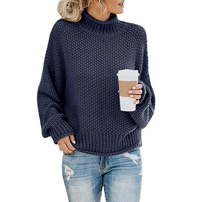 Lumi Women's Oversized Sweater - styled view