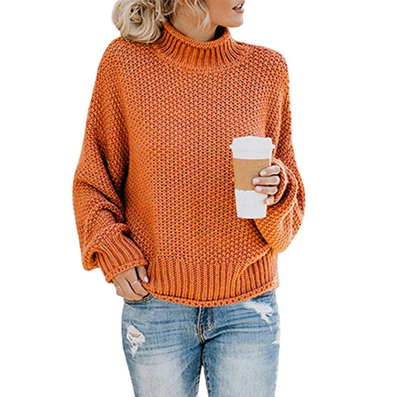 Lumi Women's Oversized Sweater - flat lay