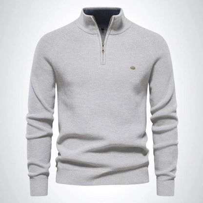 Felix Men's Sweater - fabric and finish detail