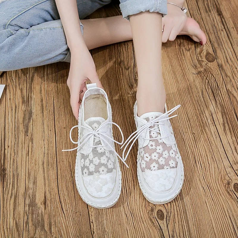 Noor Women's Floral Espadrilles - full-length view