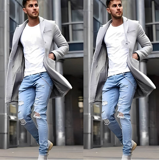 Sawyer Men's Coat - styled view