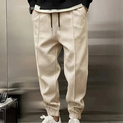 Yves Men's Joggers - fabric and finish detail
