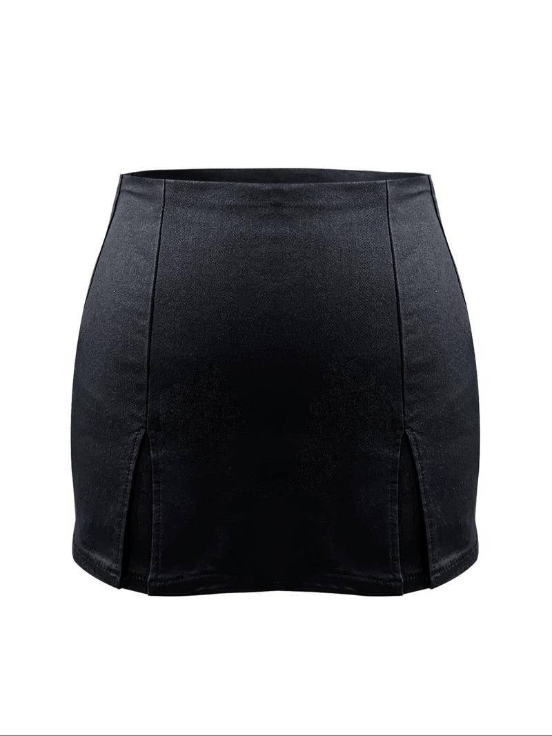 Iris Women's Skirt - fabric and finish detail