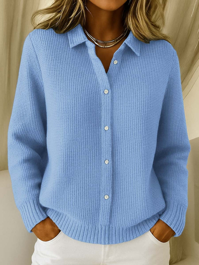 Juliette Women's Cardigan | Button Front, Knit, Button