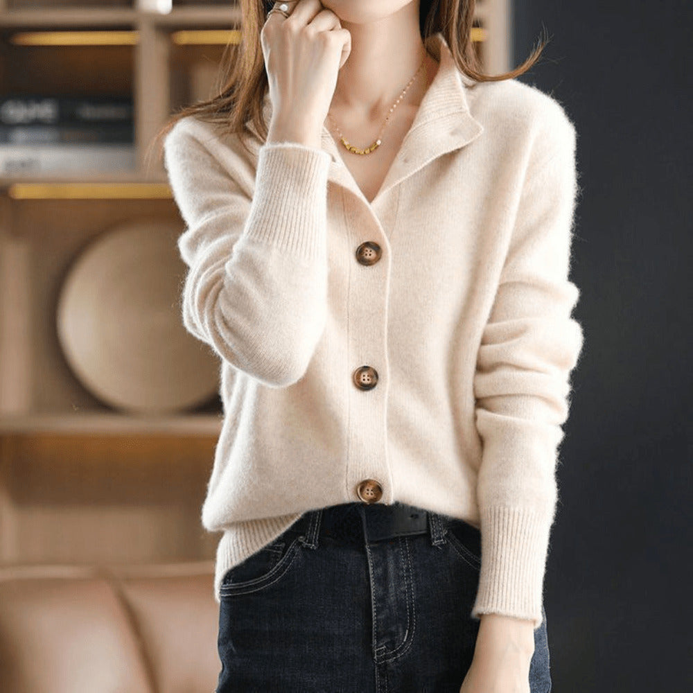 Clara Women's Cardigan - styled view