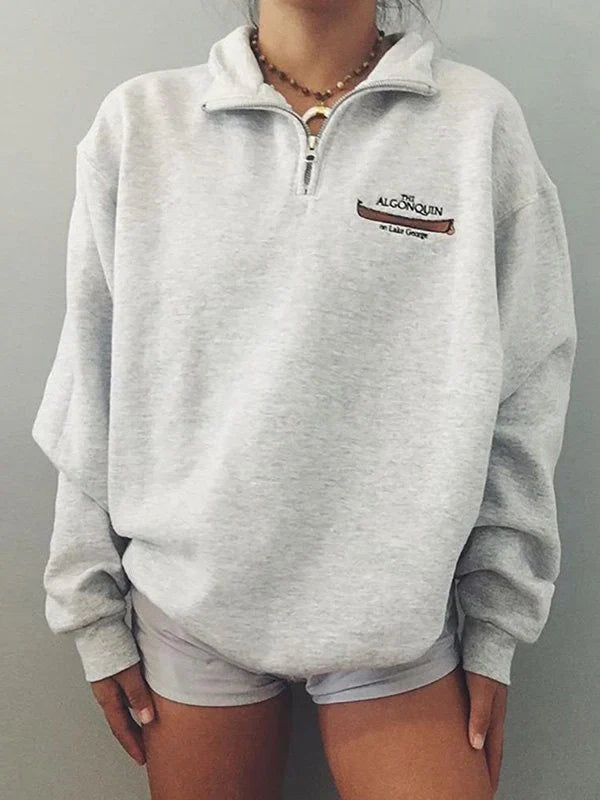 Ruby Women's Printed Sweatshirt - front view