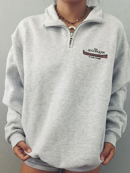 Ruby Women's Printed Sweatshirt - styled view