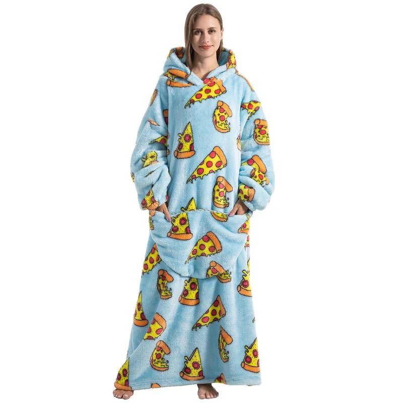 Nadia Women's Throw Blanket | Black, White