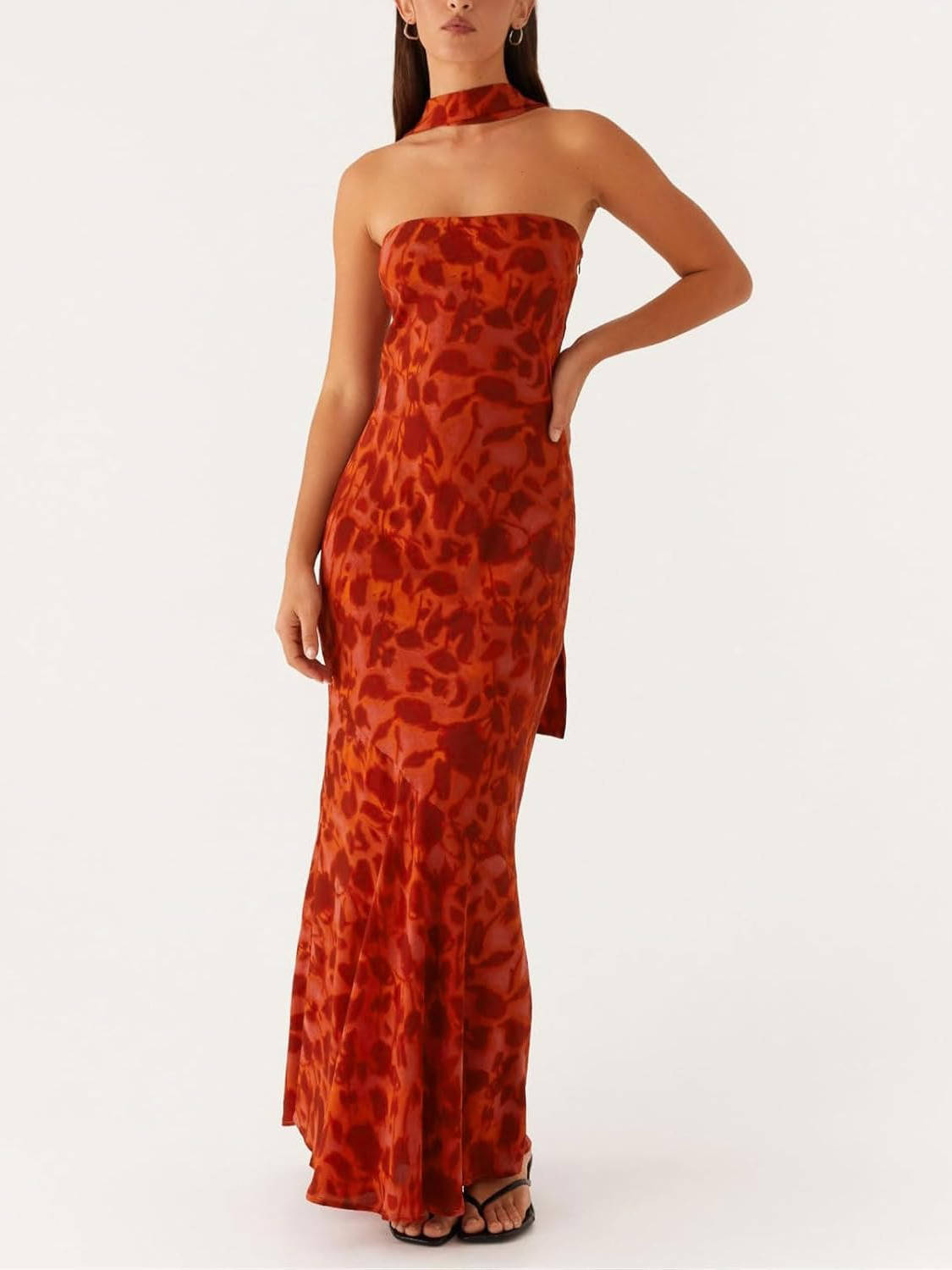 Sable Women's Floral Maxi Dress - full-length view