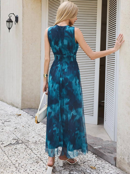Nadia Women's Floral Maxi Dress - front view