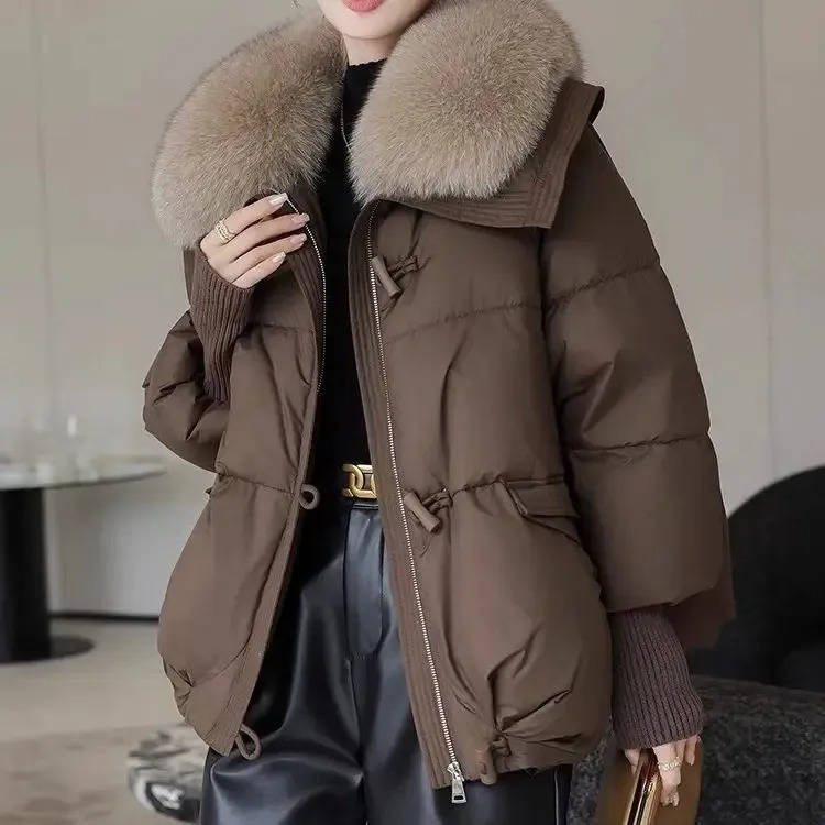 Bijou Women's Puffer Jacket - front view