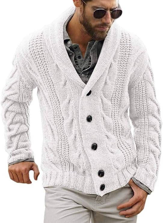 Fabian Men's Cardigan - back view