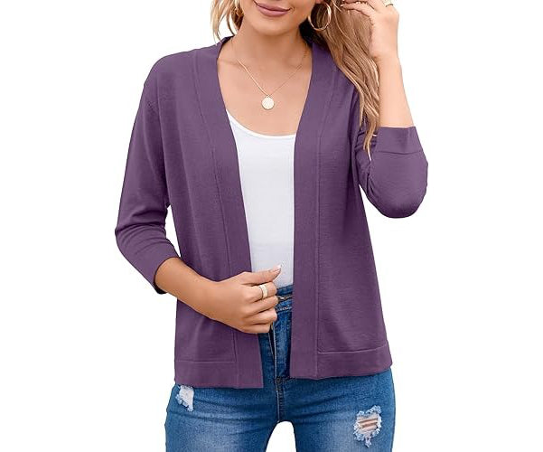 Ulla Women's Cardigan - back view