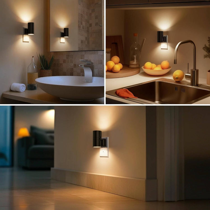 Cedar LED Night Light - full-length view
