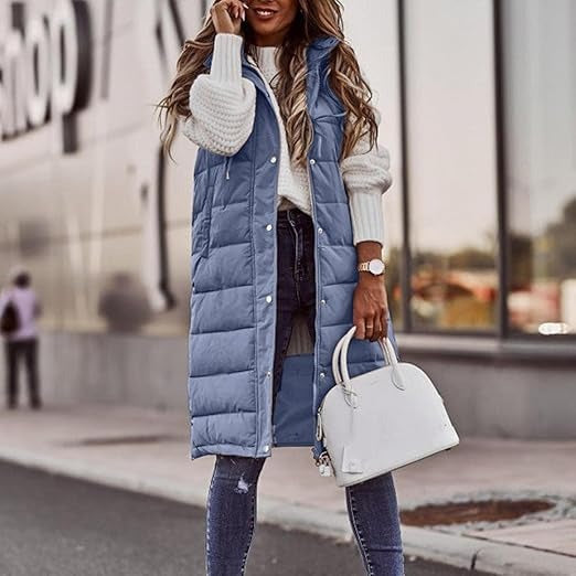 Harlow Women's Puffer Jacket - styled view