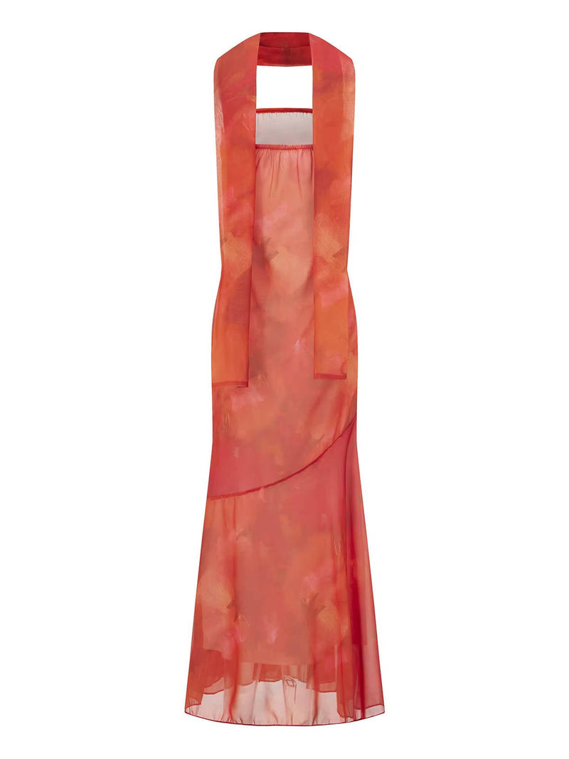 Sable Women's Floral Maxi Dress - styled view