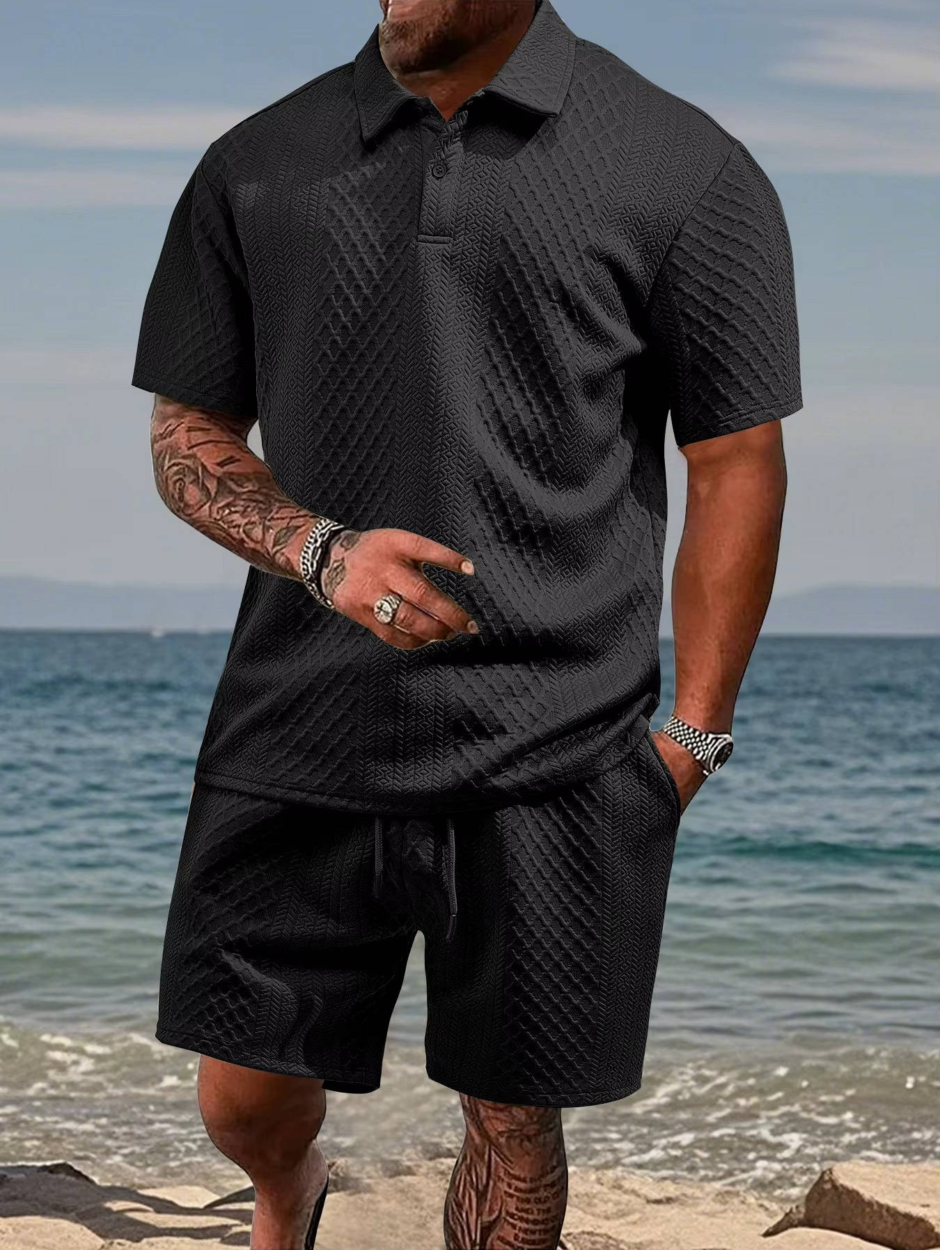Sawyer Men's Shorts - back view