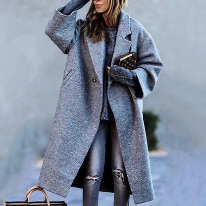 Fleur Women's Coat - fabric and finish detail
