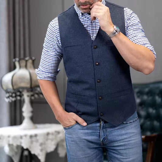 Ellis Men's Vest - styled view