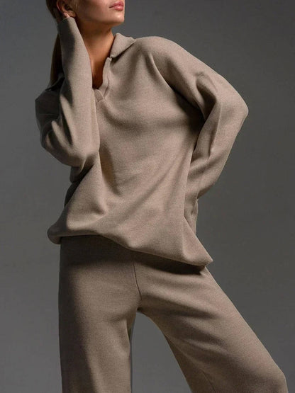 Sophie Women's Wide Leg Sweater - flat lay