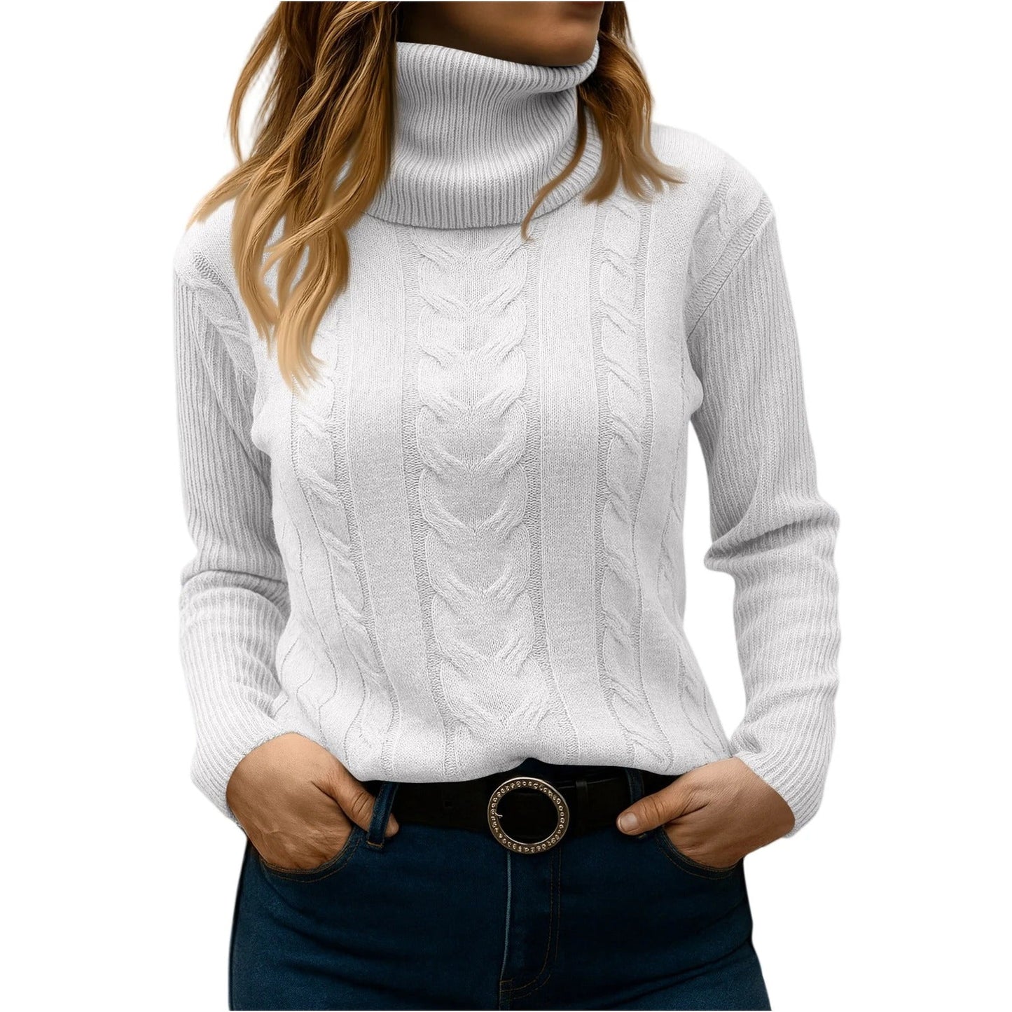 Rhea Women's Sweater - front view