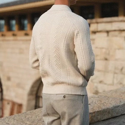 Isaac Men's Sweater - styled view