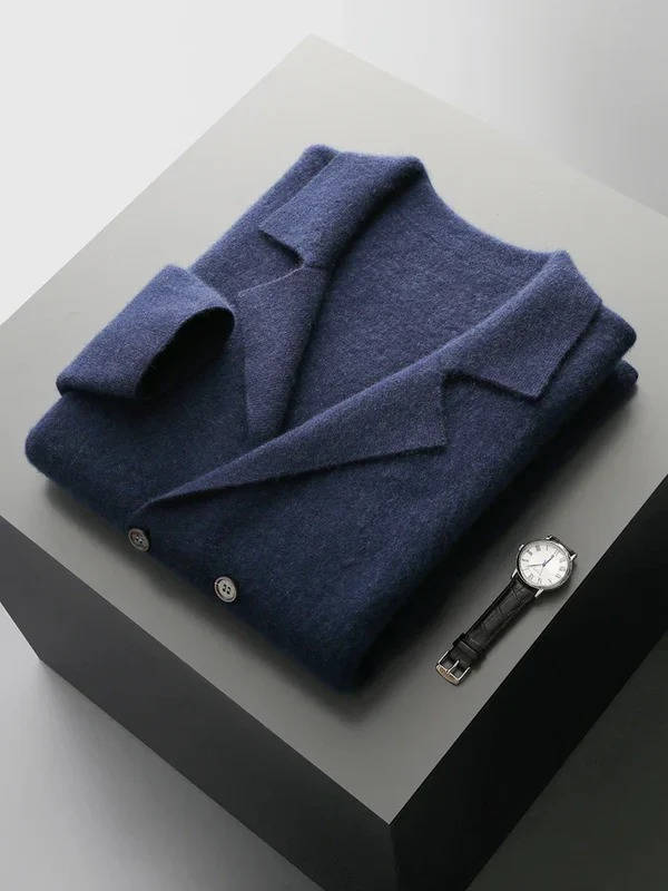 Soren Men's Cardigan - flat lay