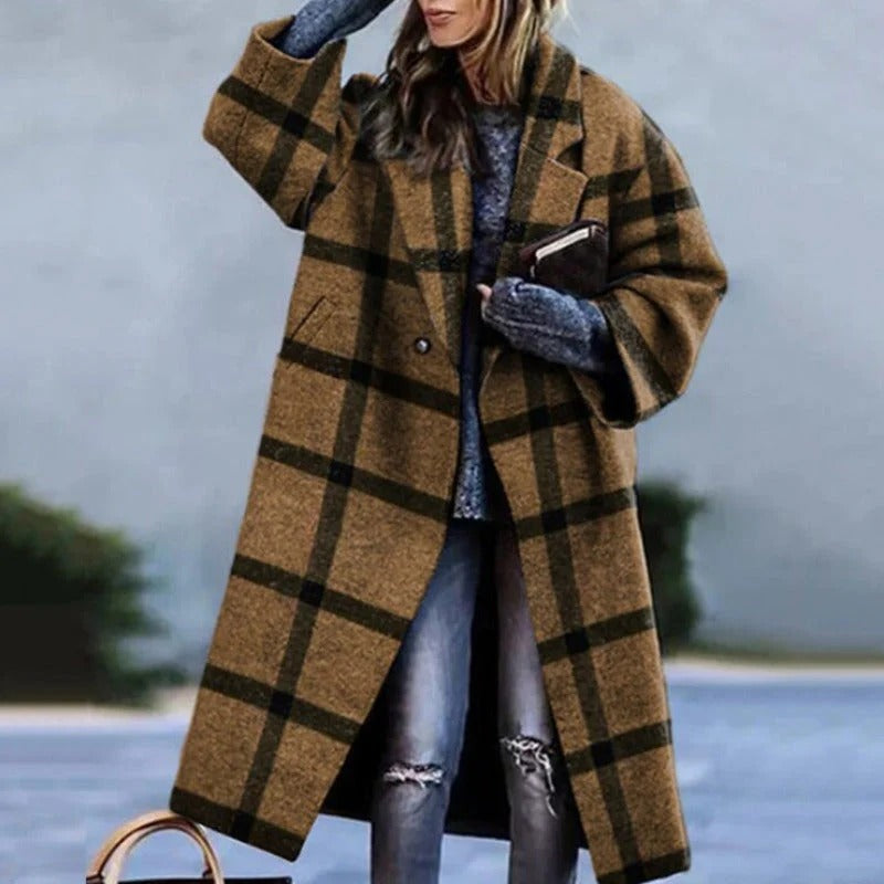 Fleur Women's Coat - full-length view