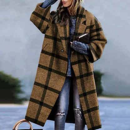 Fleur Women's Coat - full-length view