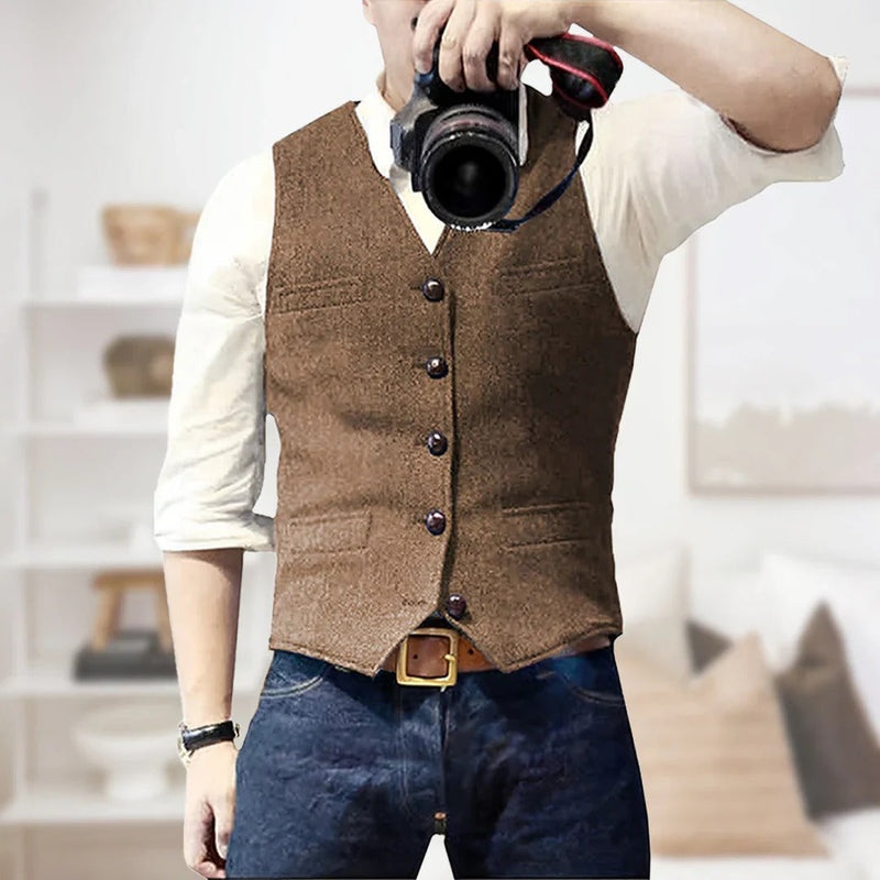 Ellis Men's Vest - front view