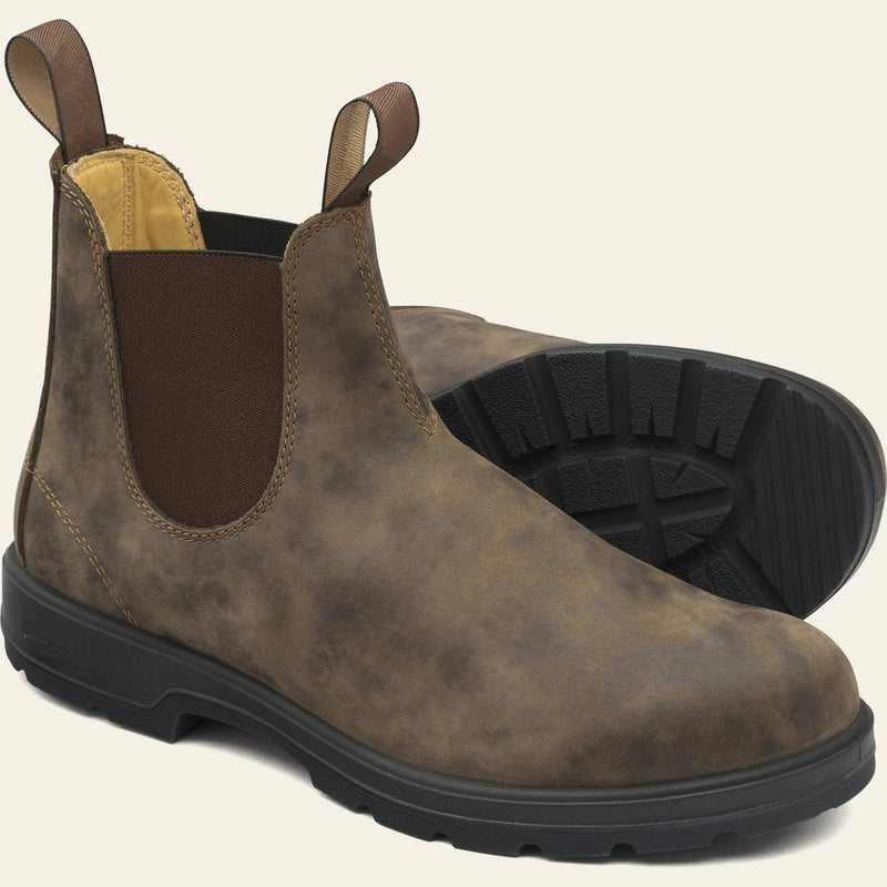 Marlow Men's Chelsea Boots - fabric and finish detail