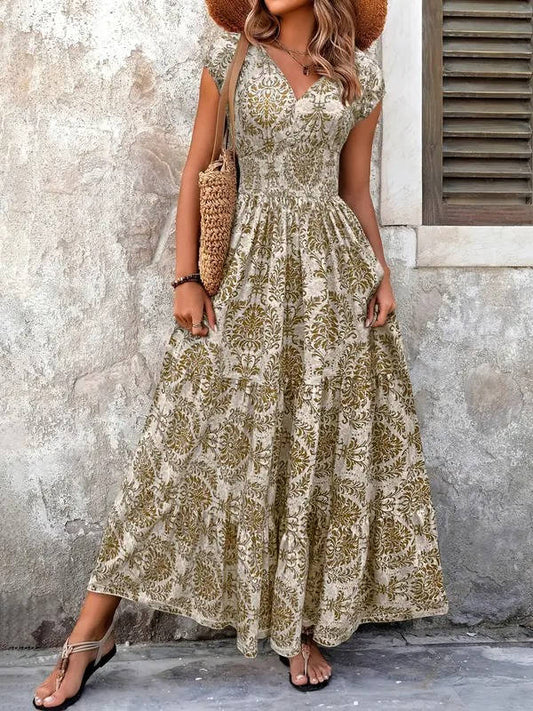 Mabel Women's Maxi Dress - front view