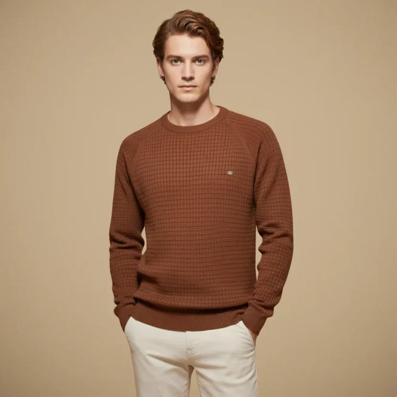 Gray Men's Sweater - front view