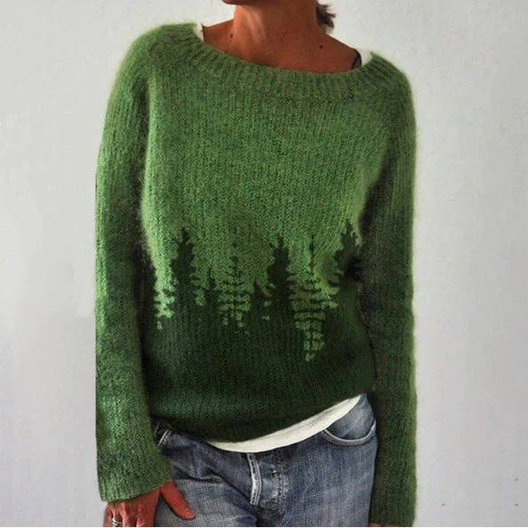 Wilda Women's Sweater - flat lay