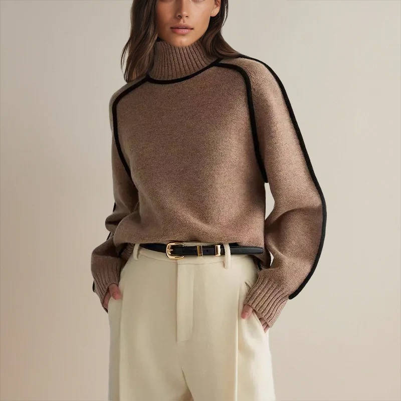 Maya Women's Sweater - flat lay