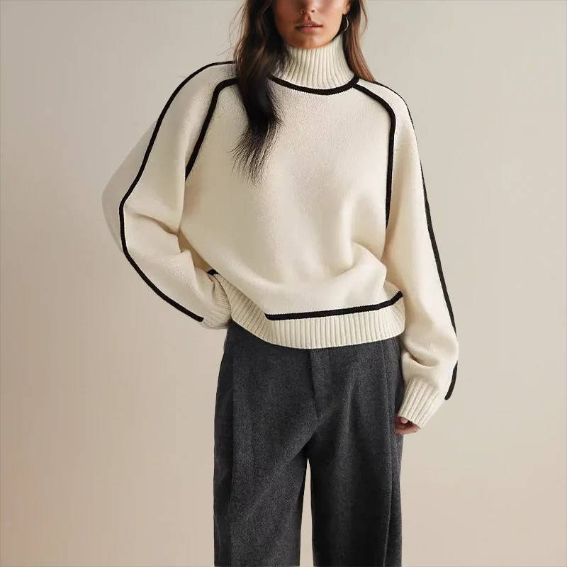 Maya Women's Sweater | Turtleneck