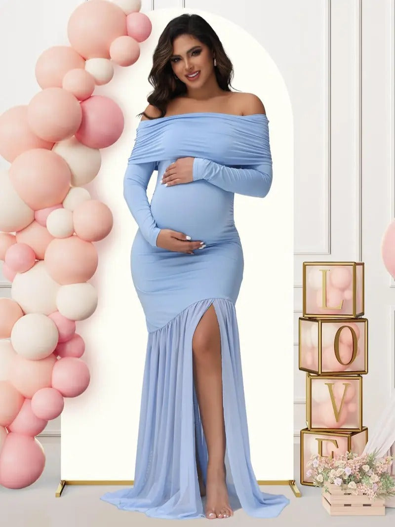 Dahlia Women's Dress | Mesh, Long Sleeve