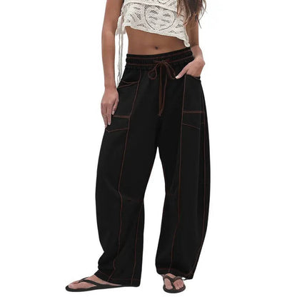 Yara Women's Wide Leg Joggers - styled view
