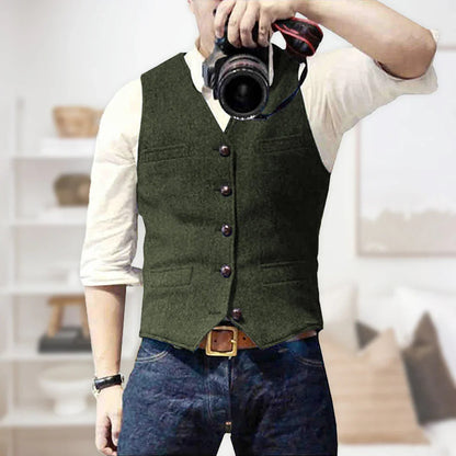 Ellis Men's Vest - full-length view