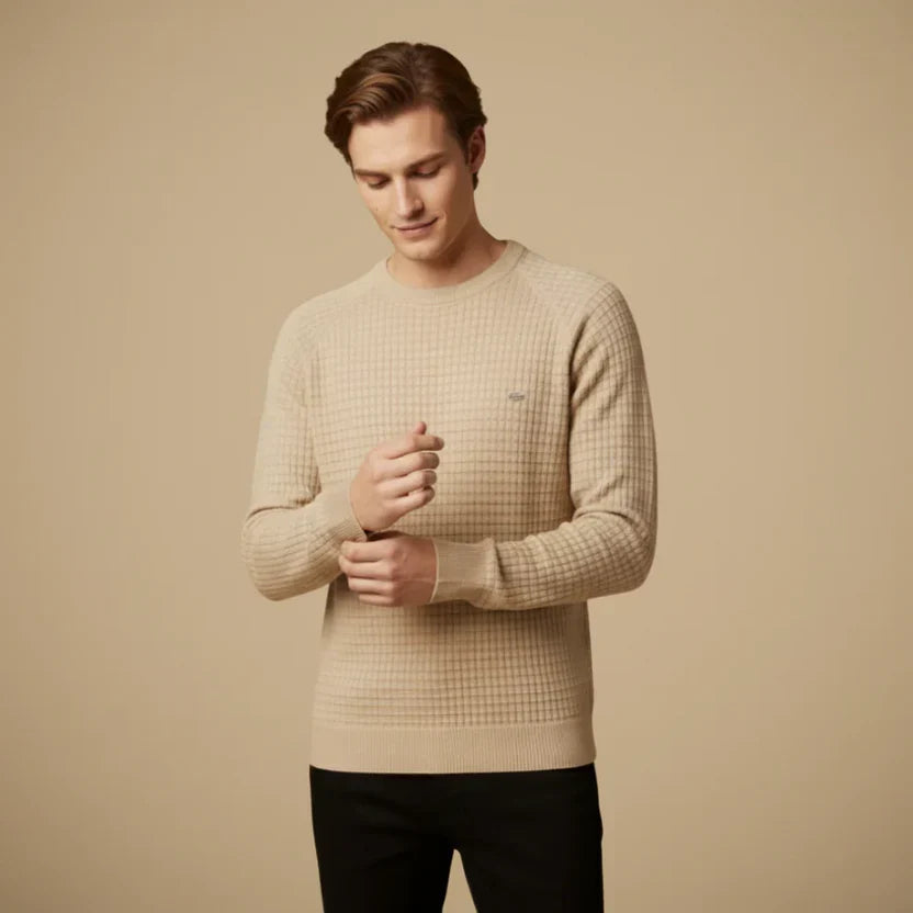 Gray Men's Sweater - front view