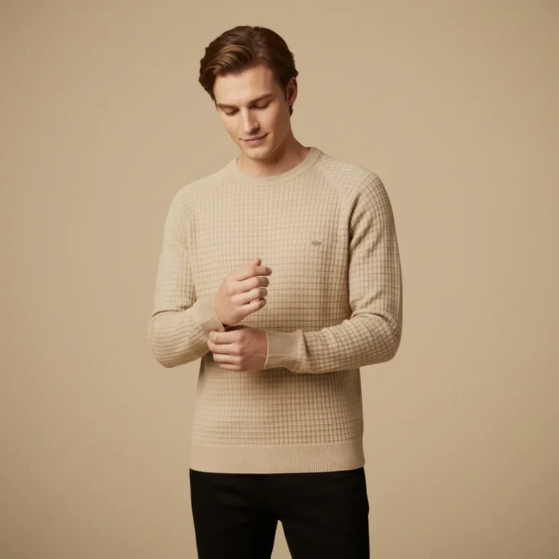 Gray Men's Sweater - front view