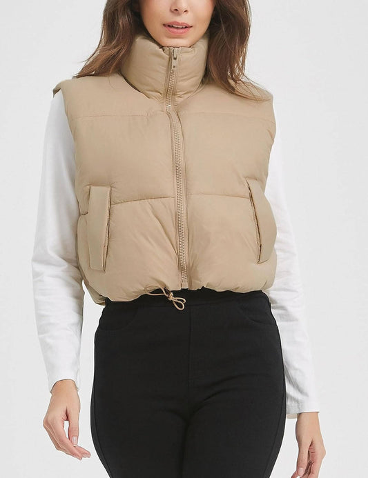 Juliette Women's Puffer Jacket - styled view