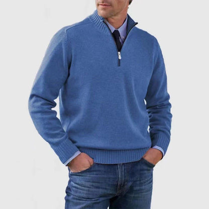 Caleb Men's Sweater - styled view