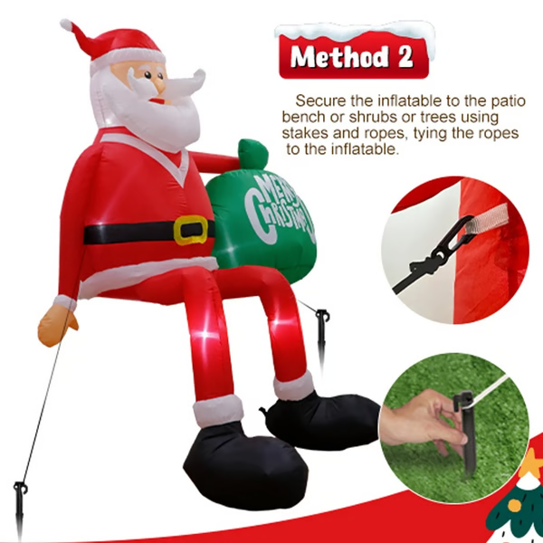 Ember Portable Christmas Decoration - back view