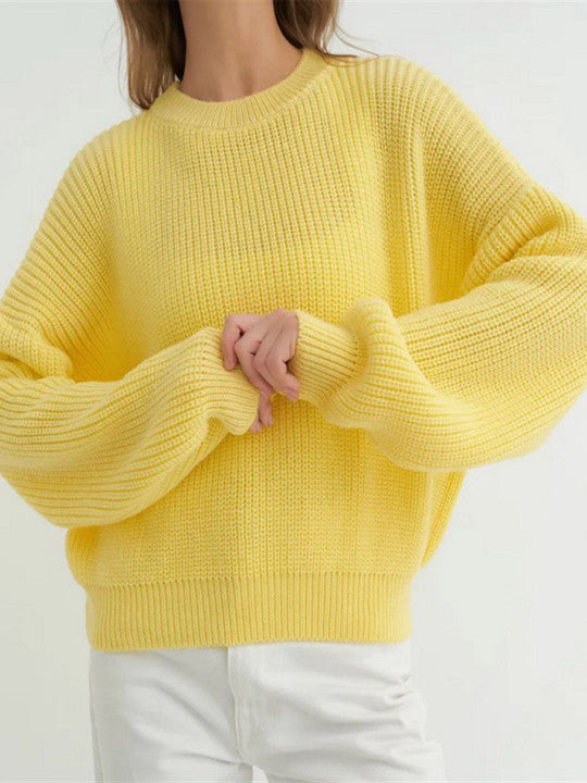 Camille Women's Sweater - fabric and finish detail