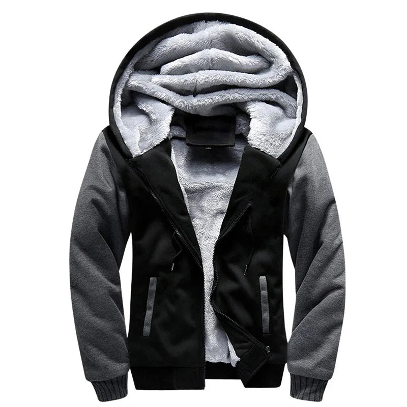 Quill Men's Hoodie - fabric and finish detail