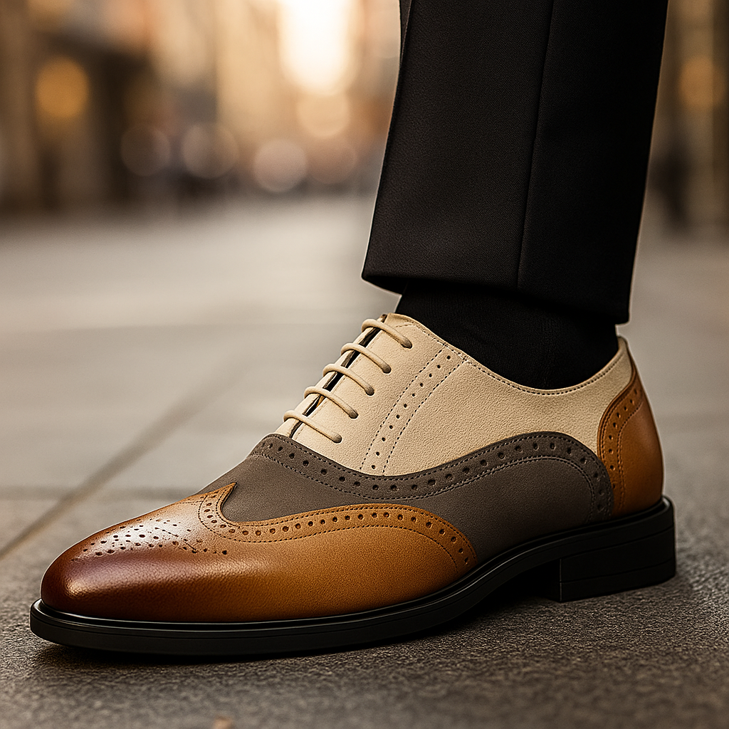 Jasper Men's Oxfords - close-up detail