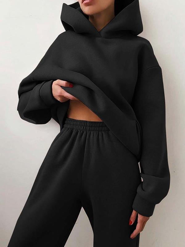 Yvette Women's Oversized Joggers - flat lay